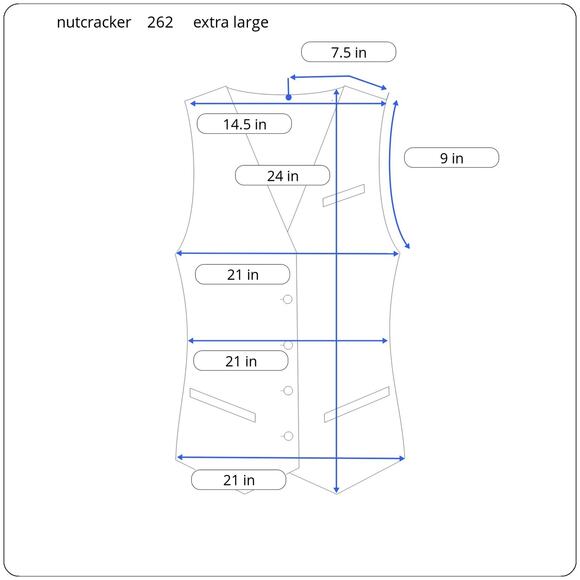 Nutcracker Extra Large Snowman Snowflake Vest, Women's 90s, Great Condition - Picture 5 of 9
